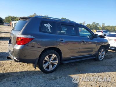 Trzecie zdjęcie samochodu z tyłu: 2009 TOYOTA HIGHLANDER SPORT VIN:JTEES43A992130433 - miniatura