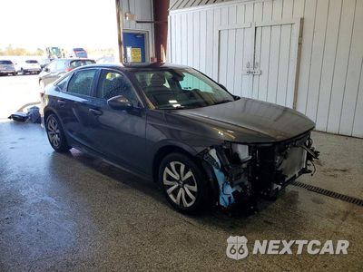 Czwarte zdjęcie samochodu z boku: 2025 HONDA CIVIC LX VIN:2HGFE2F20SH597831 - miniatura