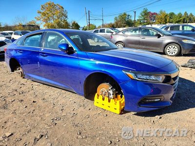 Czwarte zdjęcie samochodu z boku: 2020 HONDA ACCORD SPORT VIN:1HGCV1F38LA148211 - miniatura