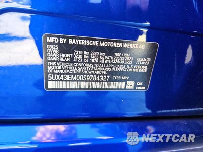 Zdjęcie 13 z 13 samochodu: 2025 BMW X7 ALPINA XB7 VIN:5UX43EM00S9Z84327 - miniatura