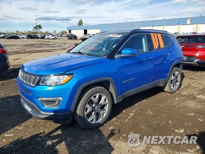2019 JEEP COMPASS LIMITED 3C4NJDCB9KT704243 - główne zdjęcie licytacji z USA - miniatura