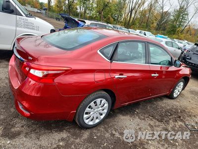 Trzecie zdjęcie samochodu z tyłu: 2017 NISSAN SENTRA SV VIN:3N1AB7AP7HY261682 - miniatura