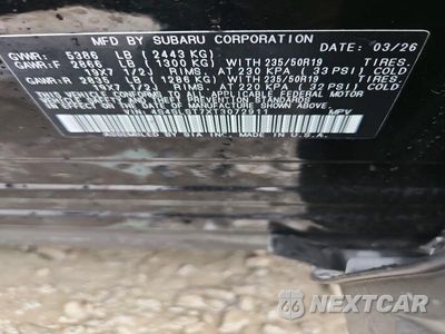 Zdjęcie 14 z 14 samochodu: 2026 SUBARU FORESTER TOURING VIN:4S4SLST7XT3072911 - miniatura