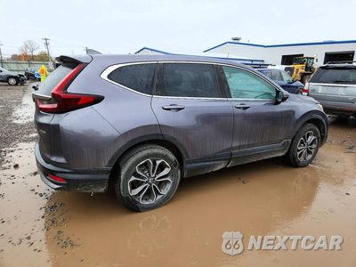 Trzecie zdjęcie samochodu z tyłu: 2020 HONDA CR-V EXL VIN:5J6RW2H87LL036647 - miniatura
