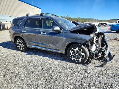 Czwarte zdjęcie samochodu z boku: 2022 HYUNDAI PALISADE CALLIGRAPHY VIN:KM8R74HE8NU342060 - miniatura