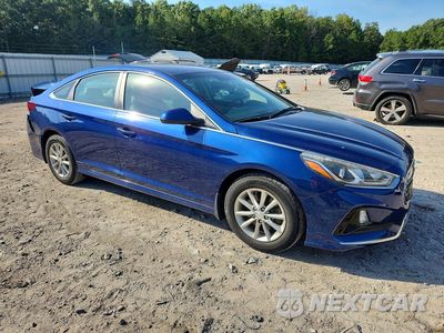 Czwarte zdjęcie samochodu z boku: 2019 HYUNDAI SONATA SE VIN:5NPE24AF7KH795919 - miniatura