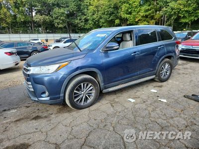 2019 TOYOTA HIGHLANDER XLE 5TDKZRFH9KS333247 - główne zdjęcie licytacji z USA - miniatura