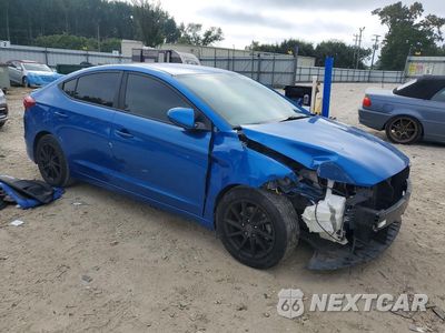 Czwarte zdjęcie samochodu z boku: 2017 HYUNDAI ELANTRA SE VIN:5NPD74LF4HH195877 - miniatura