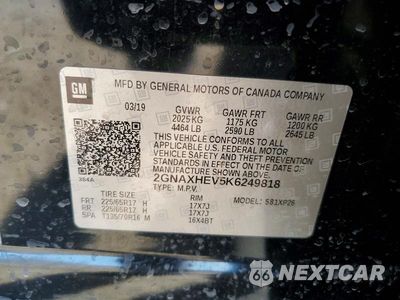 Zdjęcie 12 z 12 samochodu: 2019 CHEVROLET EQUINOX LS VIN:2GNAXHEV5K6249818 - miniatura