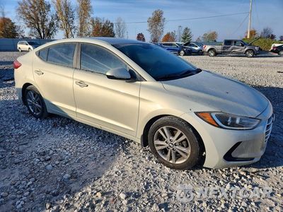 Czwarte zdjęcie samochodu z boku: 2017 HYUNDAI ELANTRA SE VIN:KMHD84LF6HU068224 - miniatura