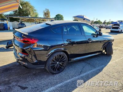 Trzecie zdjęcie samochodu z tyłu: 2024 BMW X6 M60I VIN:5UX43EX03R9U87777 - miniatura