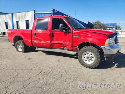 Czwarte zdjęcie samochodu z boku: 2002 FORD F250 SUPER DUTY VIN:1FTNW21F12ED39701 - miniatura