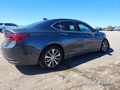 Trzecie zdjęcie samochodu z tyłu: 2016 ACURA TLX VIN:19UUB1F35GA000889 - miniatura