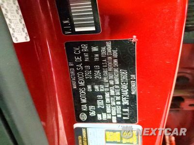Zdjęcie 12 z 12 samochodu: 2019 KIA FORTE LXS VIN:3KPF24AD4KE136087 - miniatura