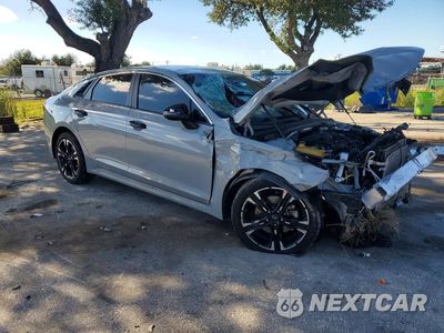 Czwarte zdjęcie samochodu z boku: 2023 KIA K5 GT LINE VIN:5XXG64J24PG170438 - miniatura