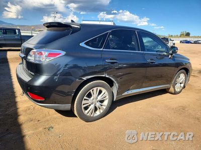 Trzecie zdjęcie samochodu z tyłu: 2010 LEXUS RX 450H VIN:JTJZB1BA9A2402549 - miniatura