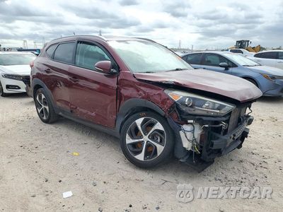 Czwarte zdjęcie samochodu z boku: 2016 HYUNDAI TUCSON SPORT VIN:KM8J33A28GU044131 - miniatura