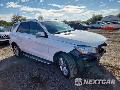 Czwarte zdjęcie samochodu z boku: 2014 MERCEDES-BENZ ML 350 4MATIC VIN:4JGDA5HB3EA381762 - miniatura