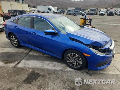 Czwarte zdjęcie samochodu z boku: 2017 HONDA CIVIC EX VIN:2HGFC2F75HH534654 - miniatura