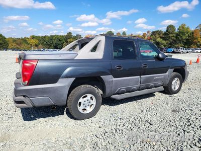 Trzecie zdjęcie samochodu z tyłu: 2003 CHEVROLET AVALANCHE C1500 VIN:3GNEC13T33G183202 - miniatura