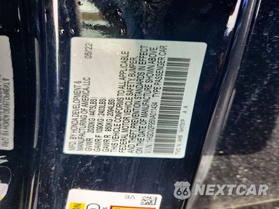 Zdjęcie 12 z 12 samochodu: 2022 HONDA ACCORD TOURING VIN:1HGCV2F95NA011434 - miniatura
