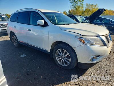 Czwarte zdjęcie samochodu z boku: 2015 NISSAN PATHFINDER SL VIN:5N1AR2MM7FC715119 - miniatura
