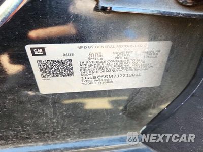 Zdjęcie 12 z 12 samochodu: 2018 CHEVROLET CRUZE LS VIN:1G1BC5SM7J7213011 - miniatura