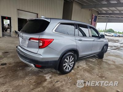 Trzecie zdjęcie samochodu z tyłu: 2020 HONDA PILOT EXL VIN:5FNYF5H51LB028166 - miniatura