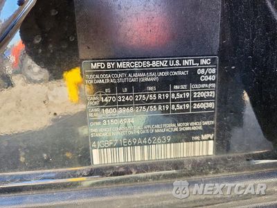 Zdjęcie 14 z 14 samochodu: 2009 MERCEDES-BENZ GL 450 4MATIC VIN:4JGBF71E69A462639 - miniatura