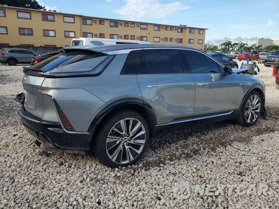 Trzecie zdjęcie samochodu z tyłu: 2024 CADILLAC LYRIQ LUXURY VIN:1GYKPPRK2RZ103179 - miniatura