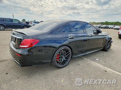 Trzecie zdjęcie samochodu z tyłu: 2018 MERCEDES-BENZ E 63 AMG-S VIN:WDDZF8KB0JA329575 - miniatura