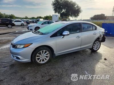 2012 HONDA CIVIC EXL 2HGFB2F98CH506005 - główne zdjęcie licytacji z USA - miniatura