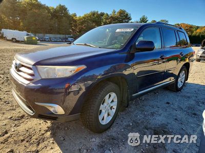2013 TOYOTA HIGHLANDER SE 5TDBK3EH1DS216848 - główne zdjęcie licytacji z USA - miniatura