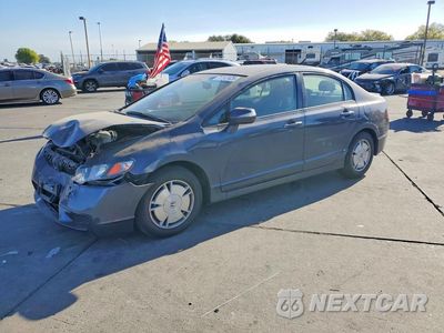 2010 HONDA CIVIC HYBRID JHMFA3F29AS002660 - główne zdjęcie licytacji z USA - miniatura