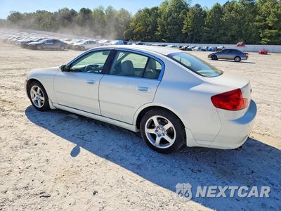 Drugie zdjęcie samochodu z przodu: 2006 INFINITI G35 BASE VIN:JNKCV51E06M514243 - miniatura