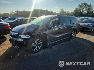 2018 HONDA ODYSSEY ELITE 5FNRL6H95JB031137 - główne zdjęcie licytacji z USA - miniatura