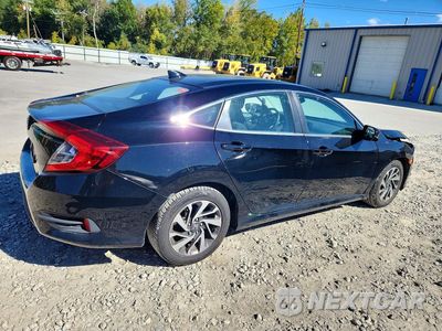 Trzecie zdjęcie samochodu z tyłu: 2018 HONDA CIVIC EX VIN:19XFC2F70JE203626 - miniatura