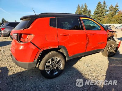 Trzecie zdjęcie samochodu z tyłu: 2018 JEEP COMPASS TRAILHAWK VIN:3C4NJDDB4JT457131 - miniatura