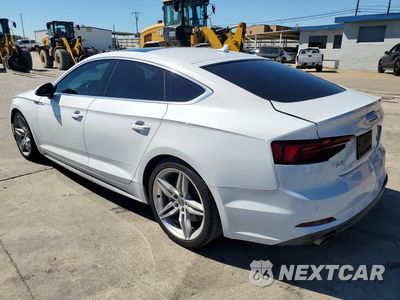 Drugie zdjęcie samochodu z przodu: 2018 AUDI A5 PREMIUM PLUS S-LINE VIN:WAUENCF52JA120905 - miniatura