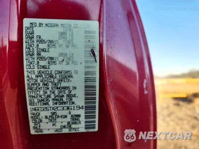 Zdjęcie 12 z 12 samochodu: 2002 NISSAN FRONTIER XE-V6 DESERT RUNNER VIN:1N6ED26TX2C336194 - miniatura