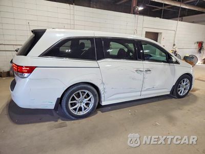 Trzecie zdjęcie samochodu z tyłu: 2015 HONDA ODYSSEY TOURING VIN:5FNRL5H98FB001602 - miniatura