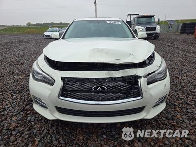 Piąte zdjęcie samochodu w środku: 2015 INFINITI Q50 PREMIUM VIN:JN1BV7AR1FM408463 - miniatura