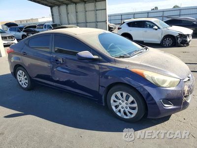 Czwarte zdjęcie samochodu z boku: 2011 HYUNDAI ELANTRA GLS VIN:5NPDH4AE5BH022576 - miniatura
