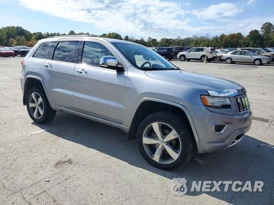 Czwarte zdjęcie samochodu z boku: 2015 JEEP GRAND CHEROKEE OVERLAND VIN:1C4RJFCGXFC726942 - miniatura