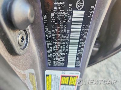 Zdjęcie 12 z 12 samochodu: 2020 TOYOTA CAMRY LE VIN:4T1C11AK9LU867101 - miniatura