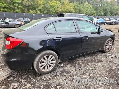 Trzecie zdjęcie samochodu z tyłu: 2012 HONDA CIVIC EX VIN:2HGFB2F83CH500670 - miniatura