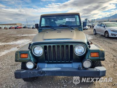 Piąte zdjęcie samochodu w środku: 1997 JEEP WRANGLER / TJ SAHARA VIN:1J4FY49S9VP508765 - miniatura