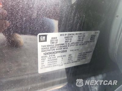 Zdjęcie 12 z 12 samochodu: 2015 CHEVROLET TAHOE K1500 LTZ VIN:1GNSKCKC8FR120569 - miniatura