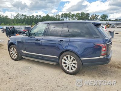 Drugie zdjęcie samochodu z przodu: 2016 LAND ROVER RANGE ROVER HSE VIN:SALGS2PF5GA296869 - miniatura