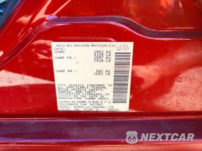 Zdjęcie 12 z 12 samochodu: 2021 NISSAN ALTIMA SR VIN:1N4BL4CV6MN340377 - miniatura